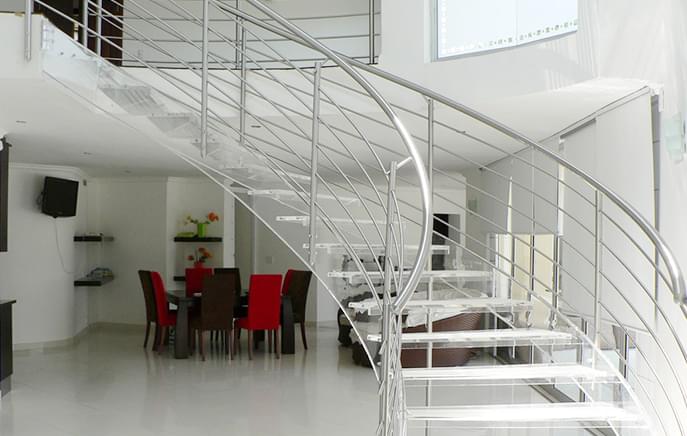 廣東御迪弧形樓梯 專業弧形樓梯生產定制